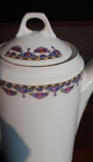 Teiera e lattiera  o Pot Caffe' e lattiera