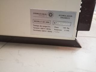 Acumuladores dinámicos 3000W