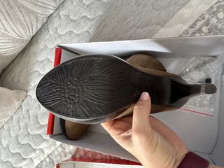 zapato tacón marrón xti sin estrenar