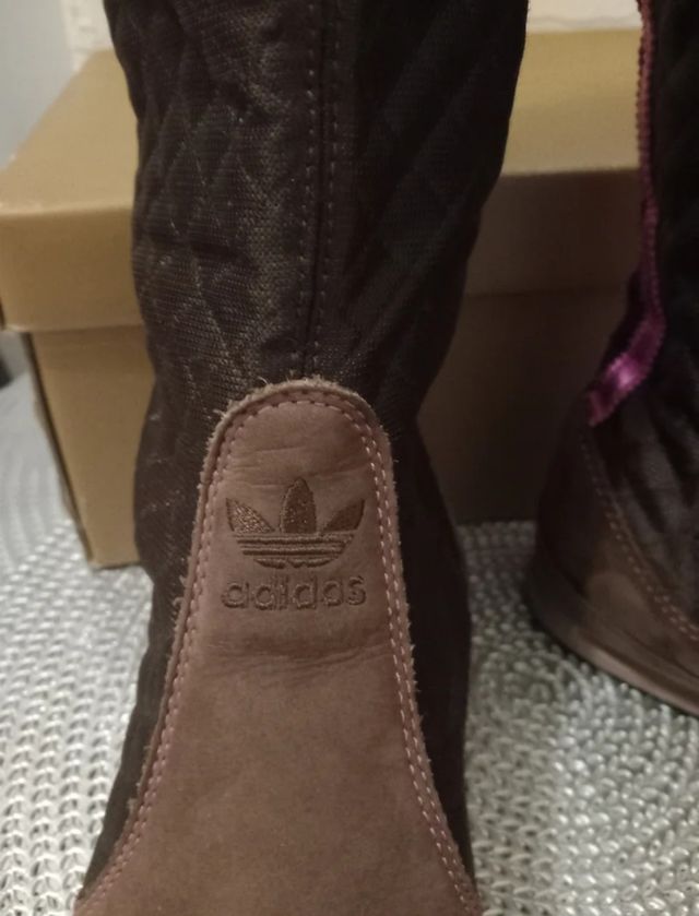 Stivale adidas sleek series scamosciato