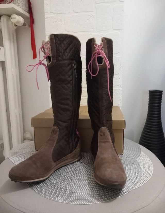 Stivale adidas sleek series scamosciato