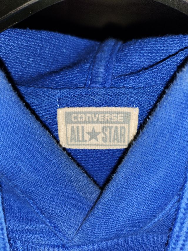 Felpa Covnverse leggera blu