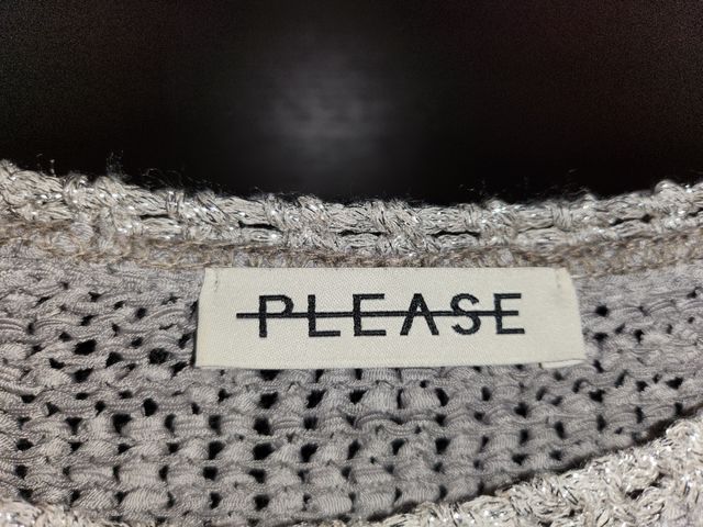 Maglione di cotone traforato