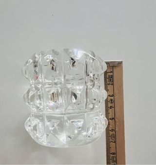 ferma carte in cristallo