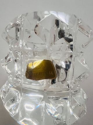 ferma carte in cristallo