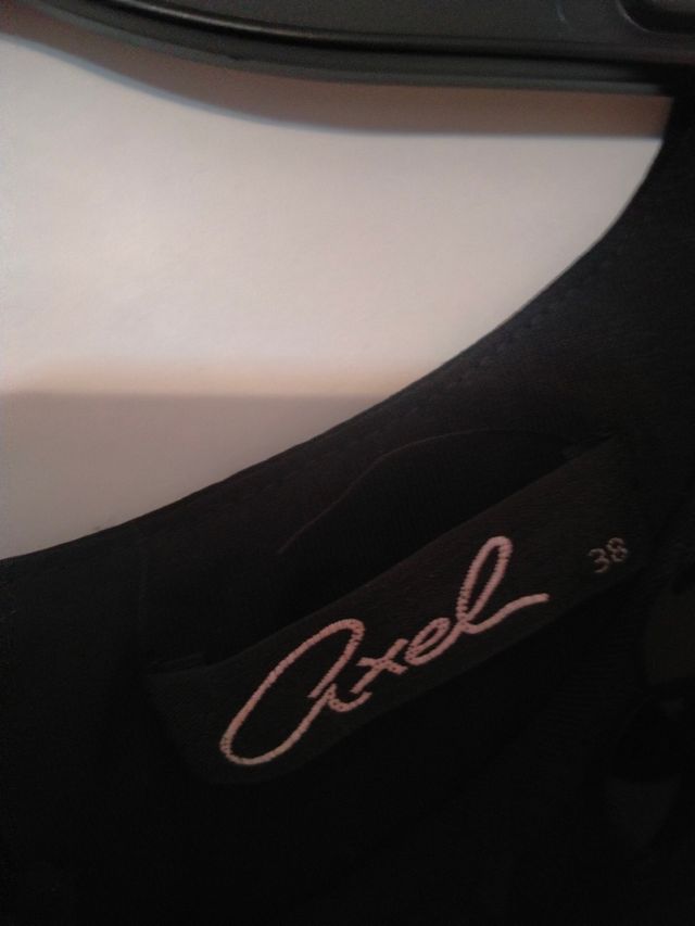 Vestido largo de fiesta mujer elegante 