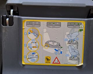 Base isofix, maxicosi y silla grupo 1 bebeconfort.