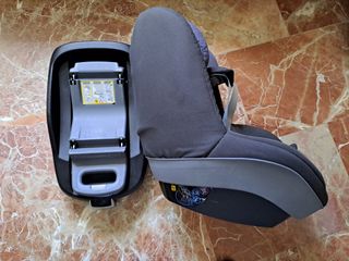 Base isofix, maxicosi y silla grupo 1 bebeconfort.