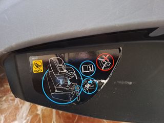 Base isofix, maxicosi y silla grupo 1 bebeconfort.