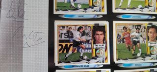 Álbum cromos liga de fútbol 95-96