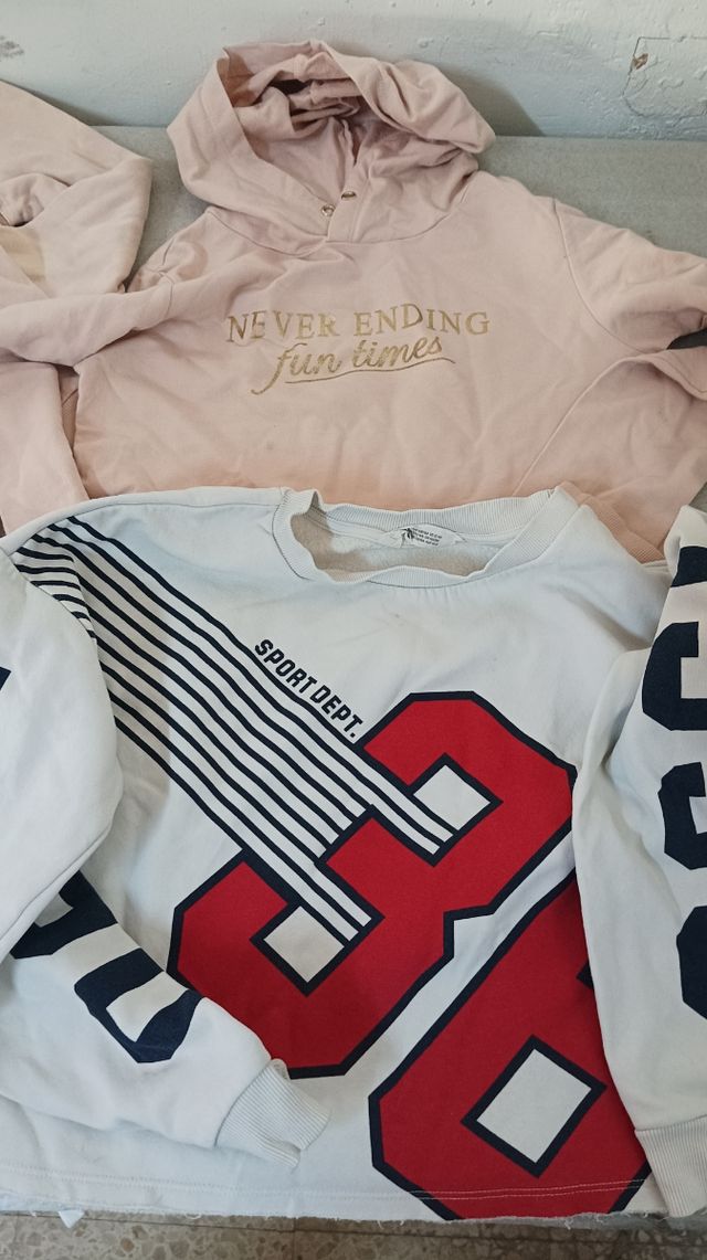 4 jerséis niña talla 12-13 años