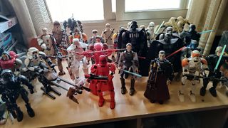 Star wars figuras tipo lego