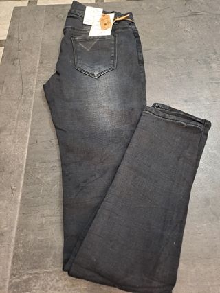 Jeans in Denim / jeans nero/ jeans donna