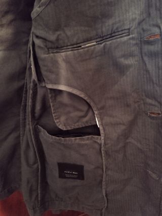 Chaqueta vaquera hombre Zara