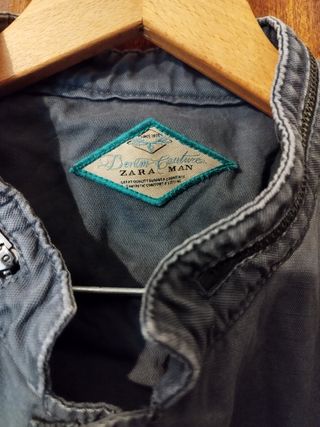 Chaqueta vaquera hombre Zara