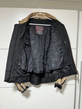 Chaqueta moto piel IXS