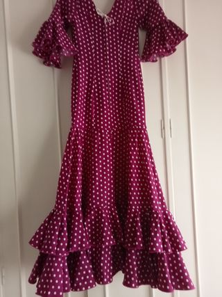 Traje de flamenca 