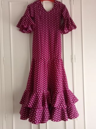 Traje de flamenca 