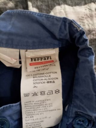 Pantalone bambino Ferrari taglia 5/6 anni