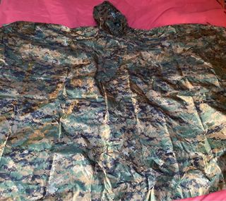 poncho multiuso militar digi camo