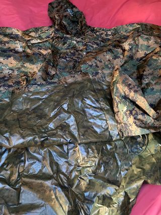 poncho multiuso militar digi camo