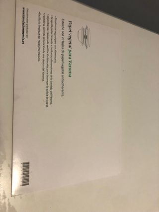 Thermomix Papel vegetal para Varoma
