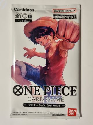One Piece Card Game Promotion Pack Vol.4 Jap