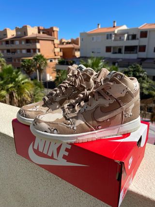 dunk hihg camo