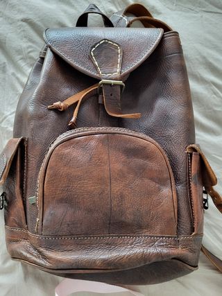 Mochila piel / cuero
