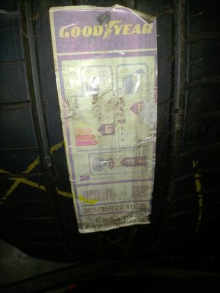 Neumáticos Goodyear 285/35/22 Eagle F1
