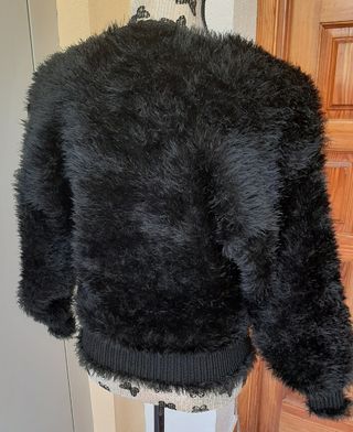 Jersey de Punto y Pelo Vintage 