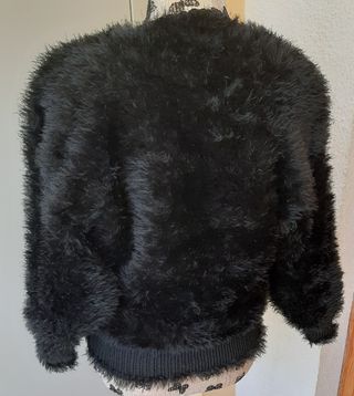 Jersey de Punto y Pelo Vintage 