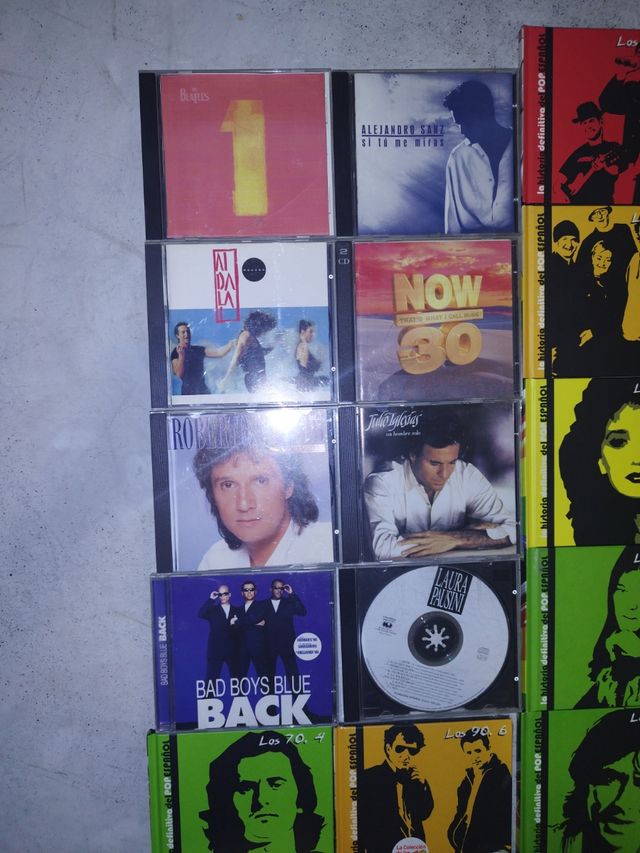 musica cds años 60, 70, 80, 90...