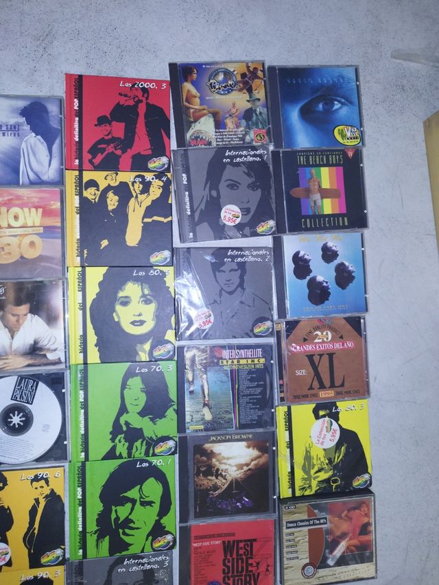 musica cds años 60, 70, 80, 90...