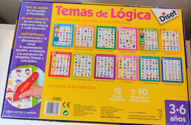 JUEGO ELECTRÓN "TEMAS DE LÓGICA"