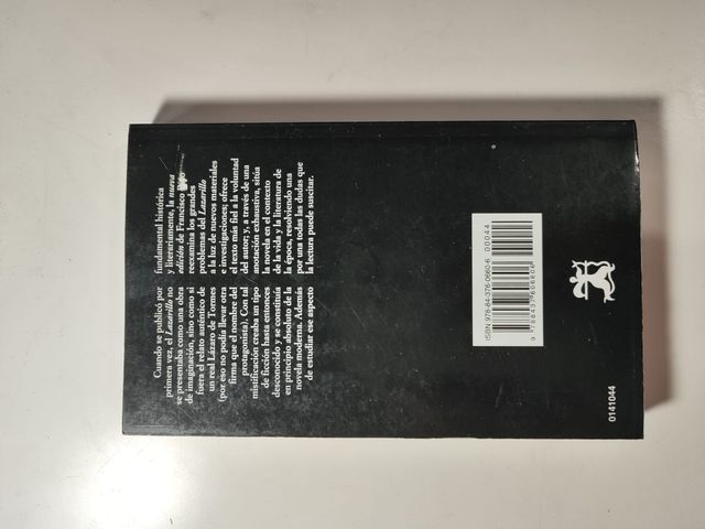 LIBRO LAZARILLO DE TORMES