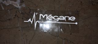 Pegatina renault megane