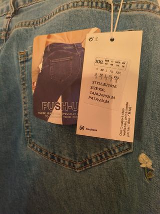 Pantalón vaquero tiro alto