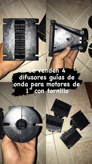 SE VENDEN 4 DIFUSORES GUIAS DE ONDA