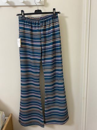 Pantalón campana mujer