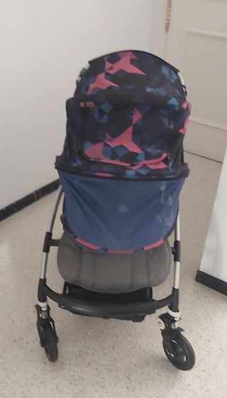 Carro bebé bugaboo bee 5 con capazo y extras
