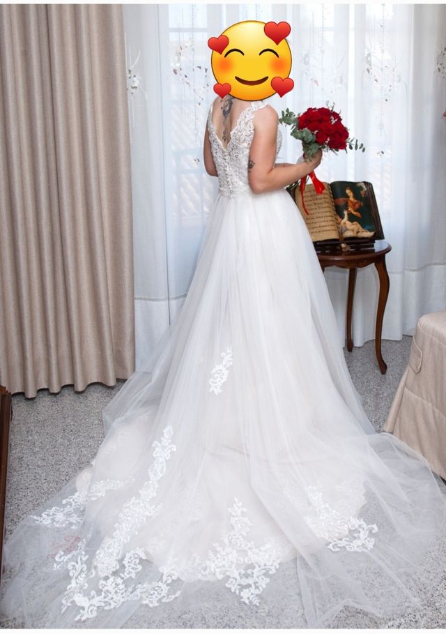 Vestido de novia como nuevo 