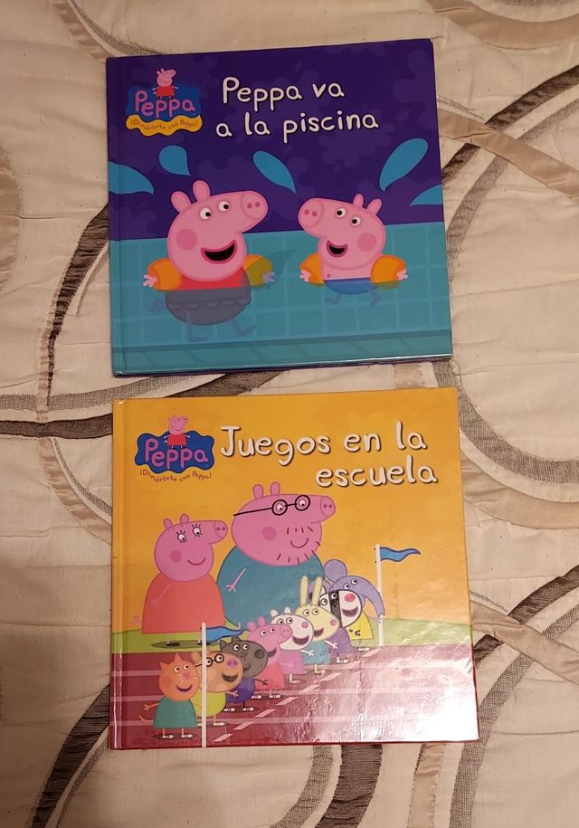 Lote 3 libros de Peppa Pig