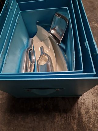 Espejo Latón 102x50