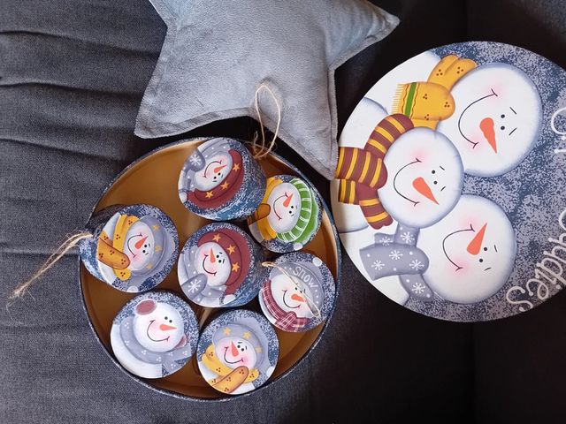 1+7 Scatola natalizia confezionare regali