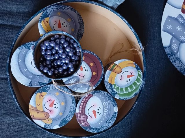 1+7 Scatola natalizia confezionare regali