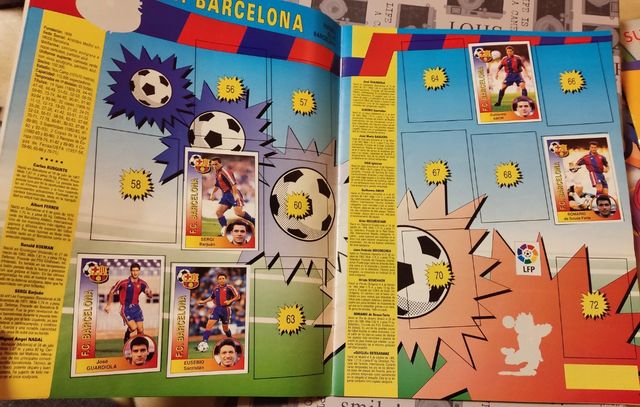 ALBUM LA LIGA 94-95 de PANINI