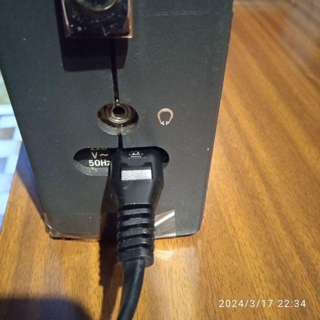 Radio antigua vintage 22x13cable nuevo