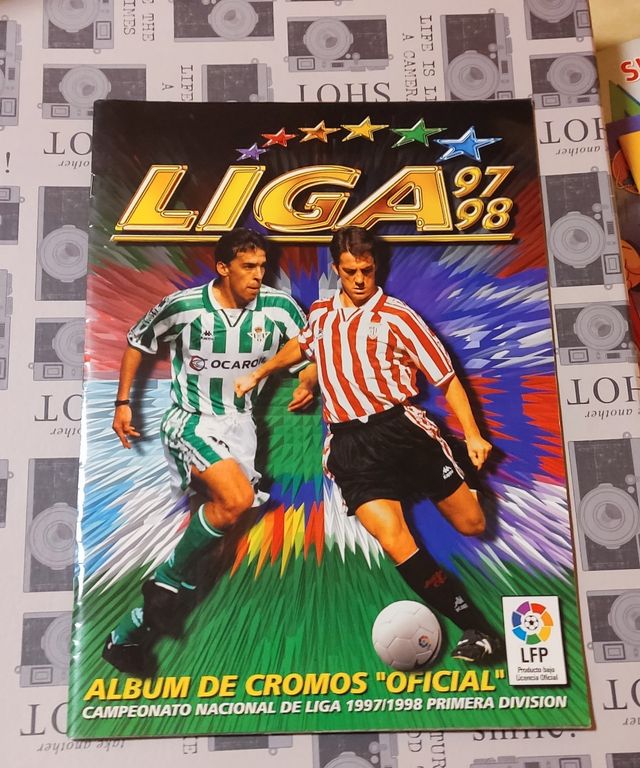 Álbum La Liga 97-98 de colecciones Este