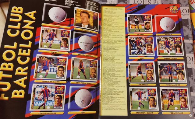 Álbum La Liga 97-98 de colecciones Este